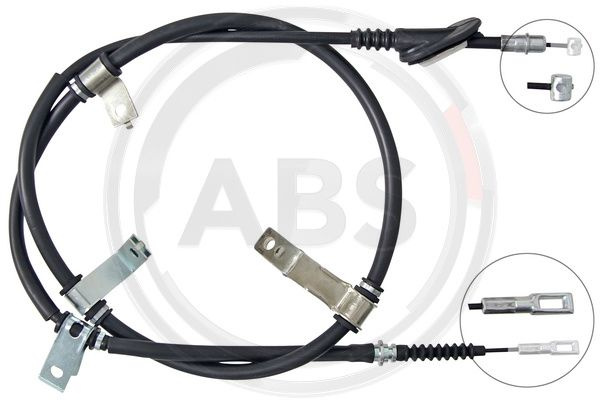 Cablu, frana de parcare dreapta (K14053 ABS) KIA