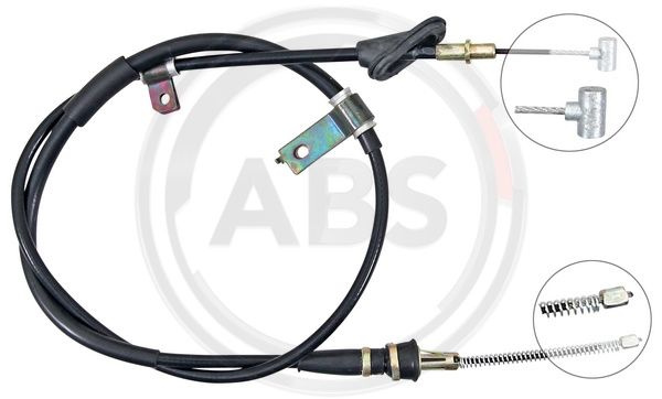 Cablu, frana de parcare dreapta (K14094 ABS) SUBARU,SUZUKI