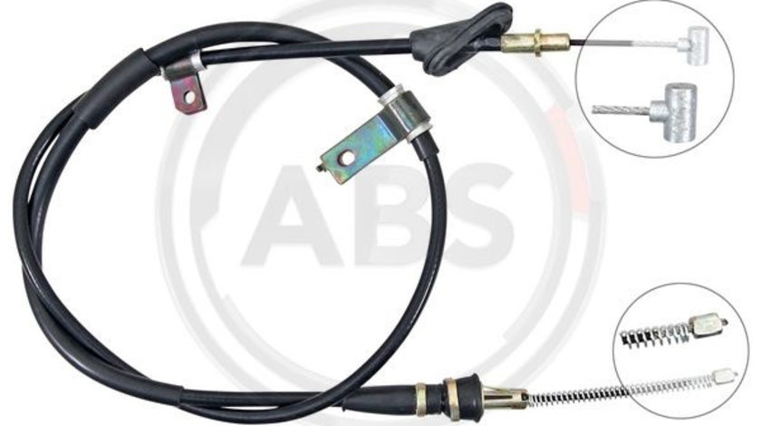 Cablu, frana de parcare dreapta (K14094 ABS) SUBARU,SUZUKI