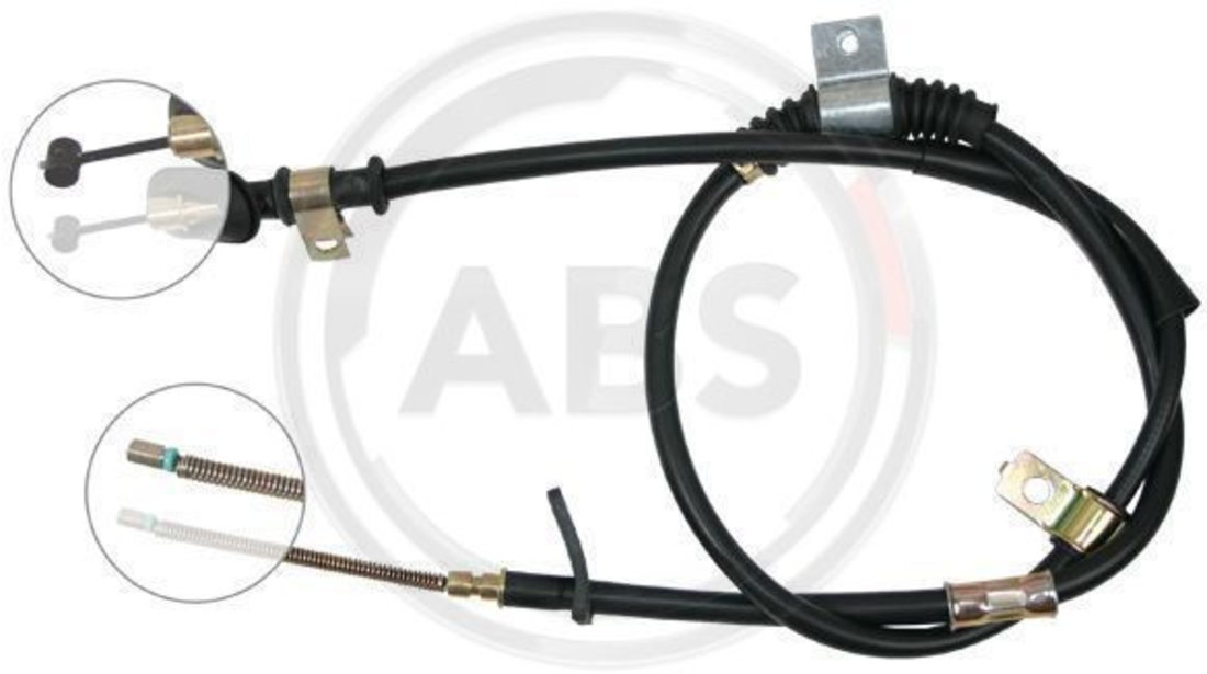 Cablu, frana de parcare dreapta (K14108 ABS) HYUNDAI