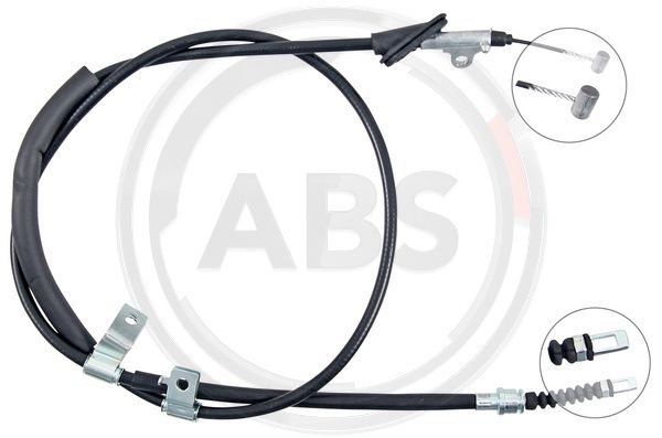 Cablu, frana de parcare dreapta (K14115 ABS) HONDA