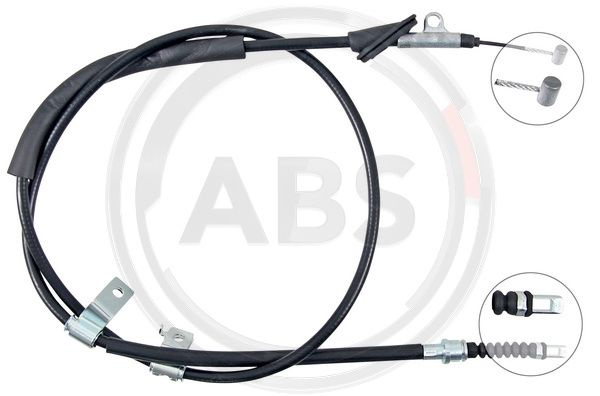 Cablu, frana de parcare dreapta (K14116 ABS) HONDA
