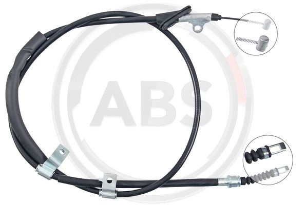 Cablu, frana de parcare dreapta (K14120 ABS) HONDA