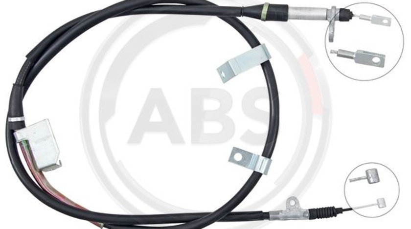 Cablu, frana de parcare dreapta (K14143 ABS) NISSAN