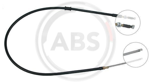 Cablu, frana de parcare dreapta (K14168 ABS) HYUNDAI