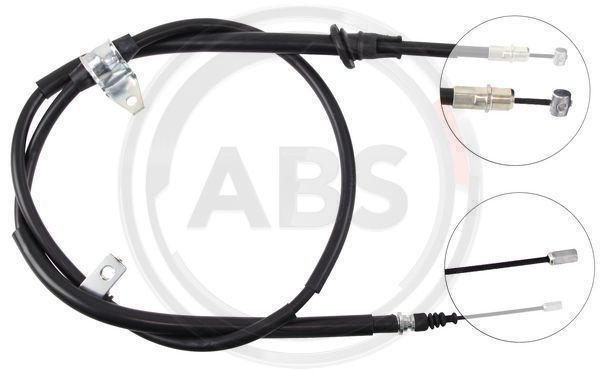 Cablu, frana de parcare dreapta (K14228 ABS) HYUNDAI