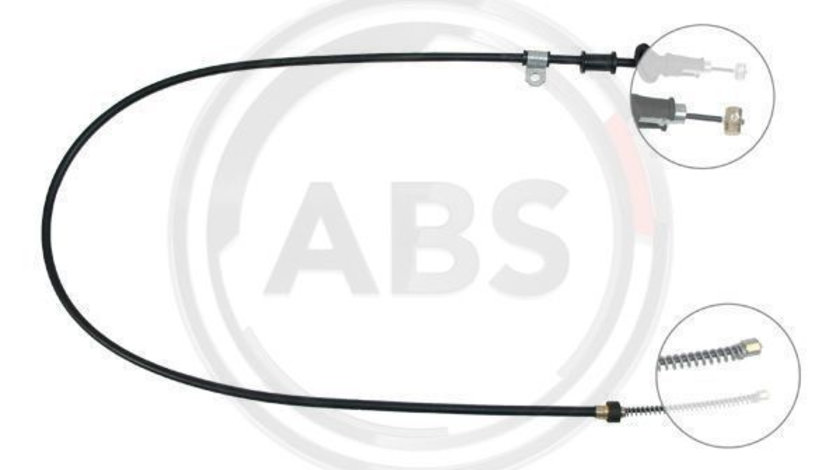 Cablu, frana de parcare dreapta (K14768 ABS) MITSUBISHI