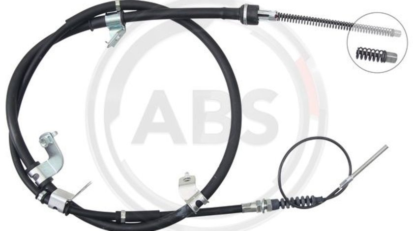 Cablu, frana de parcare dreapta (K14998 ABS) MITSUBISHI