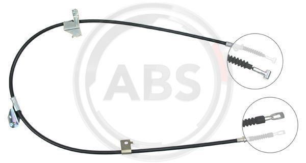 Cablu, frana de parcare dreapta (K15248 ABS) NISSAN