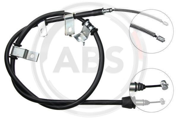 Cablu, frana de parcare dreapta (K15358 ABS) HYUNDAI