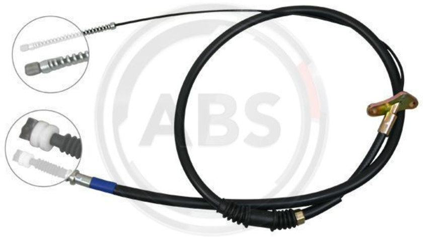 Cablu, frana de parcare dreapta (K15388 ABS) OPEL,VAUXHALL