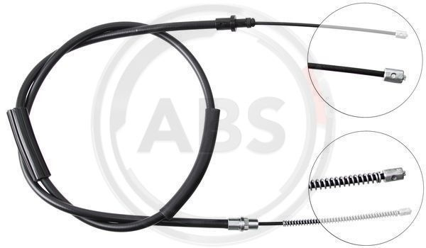 Cablu, frana de parcare dreapta (K15528 ABS) PEUGEOT
