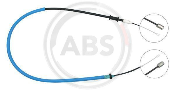 Cablu, frana de parcare dreapta (K15628 ABS) NISSAN,RENAULT