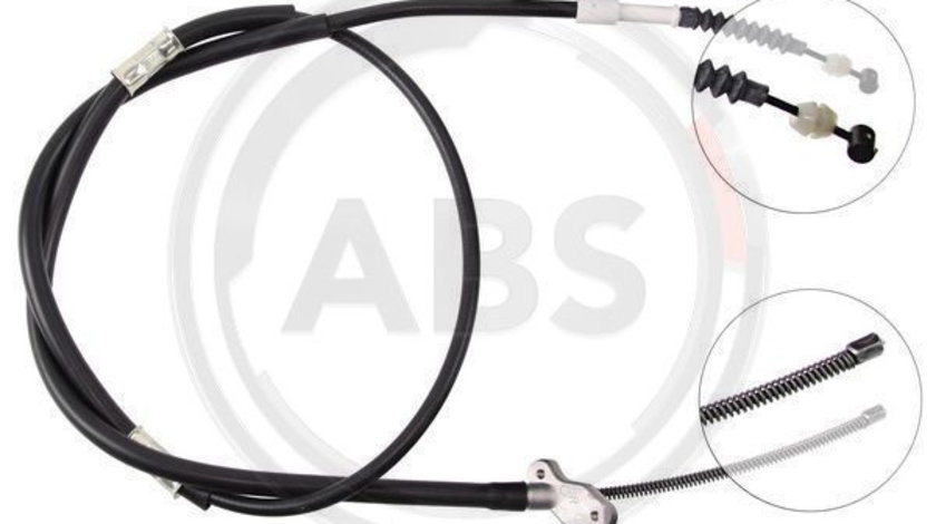 Cablu, frana de parcare dreapta (K16028 ABS) TOYOTA
