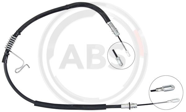 Cablu, frana de parcare dreapta (K16034 ABS) FORD