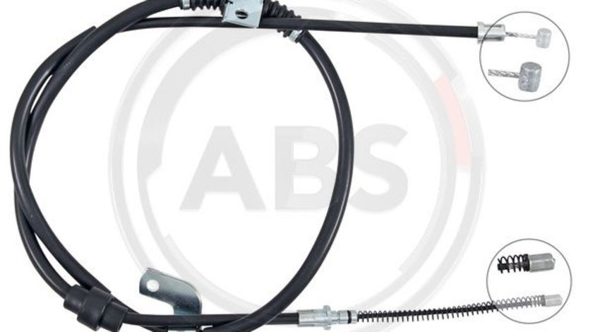 Cablu, frana de parcare dreapta (K16094 ABS) MITSUBISHI