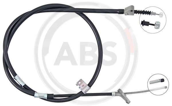 Cablu, frana de parcare dreapta (K16298 ABS) TOYOTA