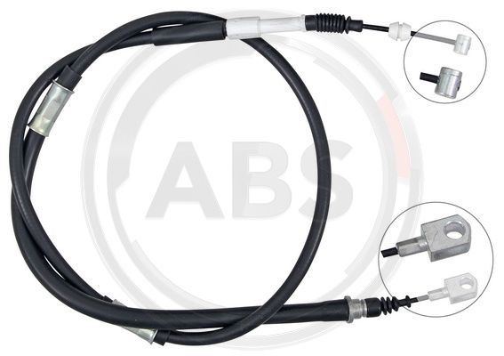 Cablu, frana de parcare dreapta (K16409 ABS) TOYOTA