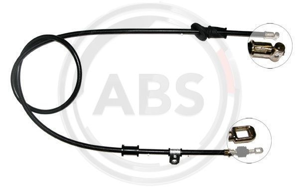 Cablu, frana de parcare dreapta (K16448 ABS) VOLVO