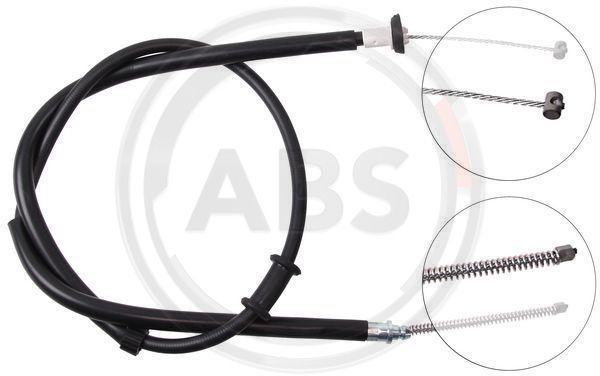 Cablu, frana de parcare dreapta (K16638 ABS) FIAT