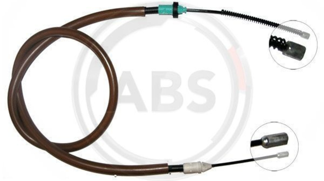 Cablu, frana de parcare dreapta (K16658 ABS) RENAULT