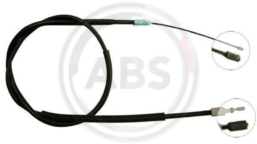 Cablu, frana de parcare dreapta (K16718 ABS) Citroen
