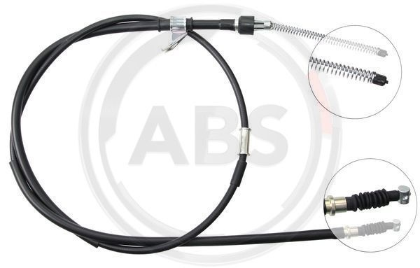 Cablu, frana de parcare dreapta (K16768 ABS) MITSUBISHI