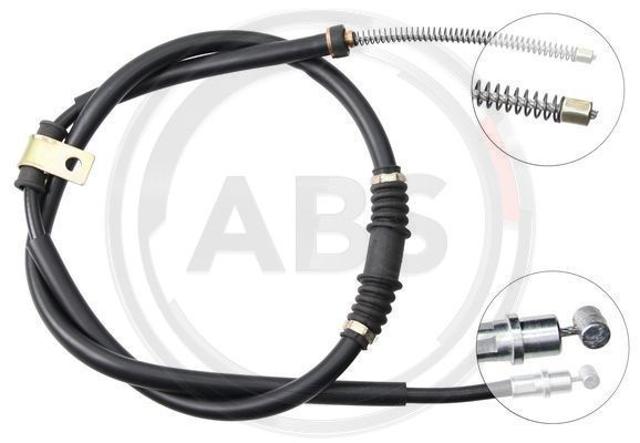 Cablu, frana de parcare dreapta (K16818 ABS) MITSUBISHI