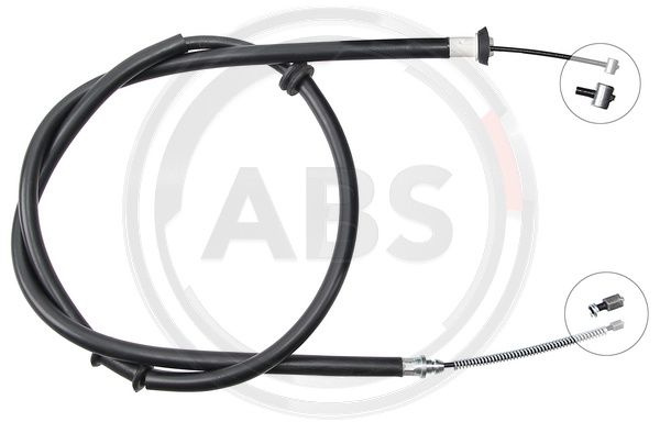 Cablu, frana de parcare dreapta (K16828 ABS) Citroen,FIAT,PEUGEOT