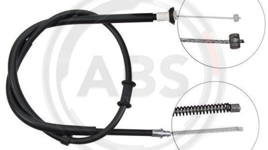 Cablu, frana de parcare dreapta (K16898 ABS) FORD