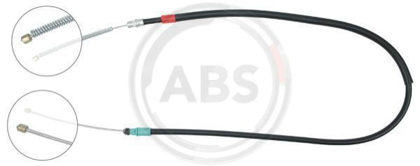 Cablu, frana de parcare dreapta (K16917 ABS) OPEL,RENAULT,VAUXHALL