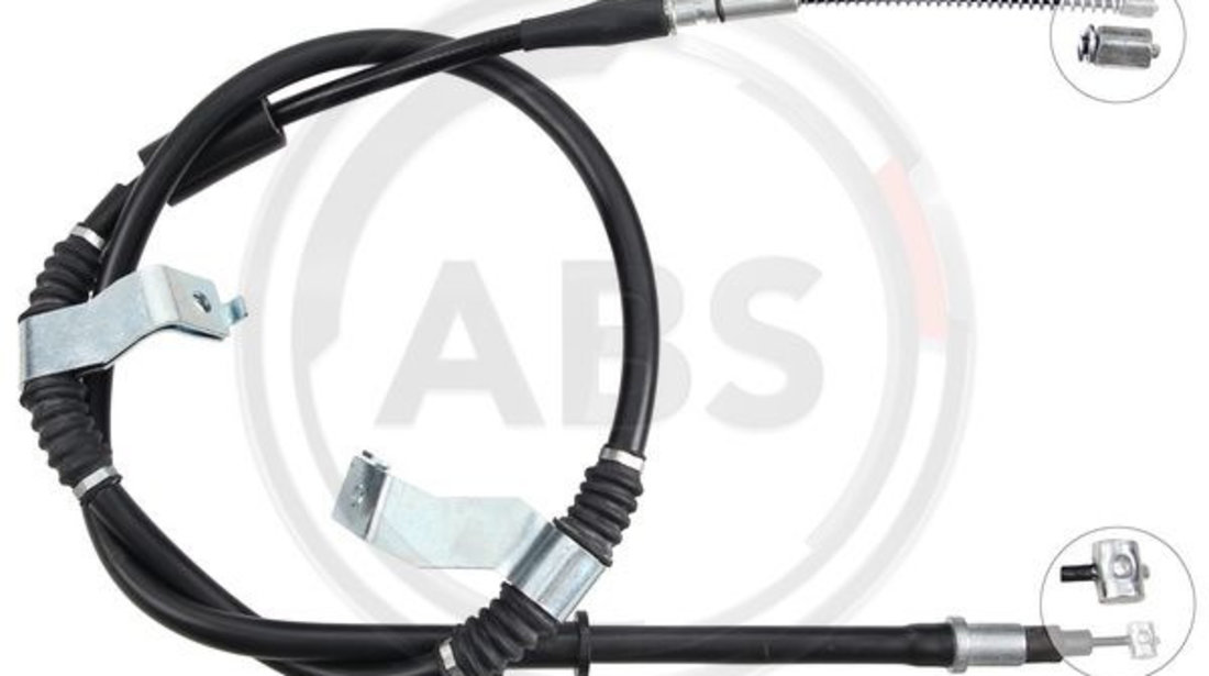 Cablu, frana de parcare dreapta (K17008 ABS) CHEVROLET,DAEWOO