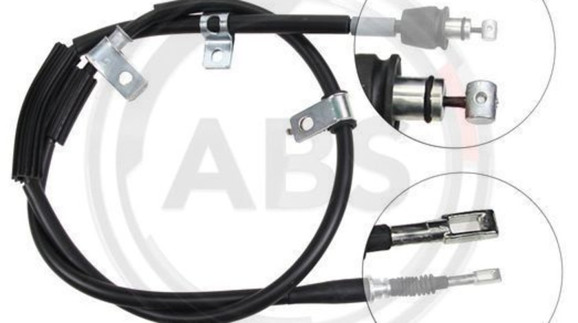 Cablu, frana de parcare dreapta (K17038 ABS) HYUNDAI