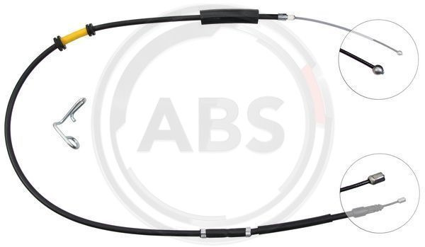 Cablu, frana de parcare dreapta (K17138 ABS) LAND ROVER