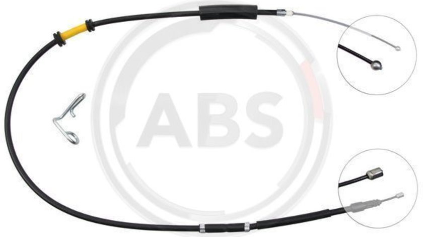 Cablu, frana de parcare dreapta (K17138 ABS) LAND ROVER