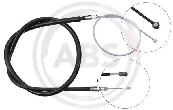 Cablu, frana de parcare dreapta (K17148 ABS) LAND ROVER