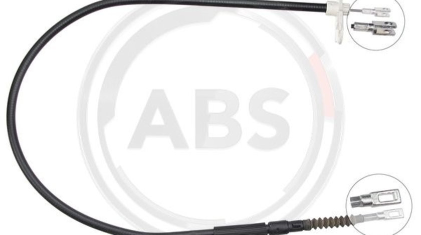Cablu, frana de parcare dreapta (K17168 ABS) MERCEDES-BENZ