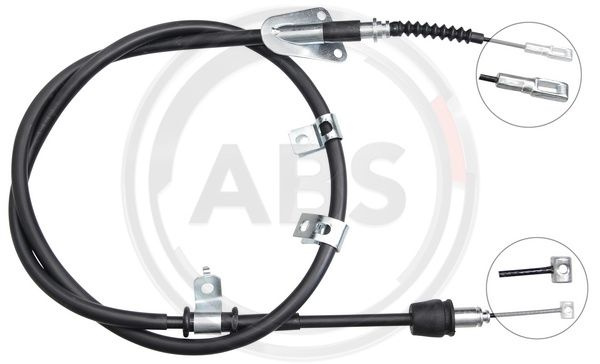 Cablu, frana de parcare dreapta (K17310 ABS) HYUNDAI,KIA
