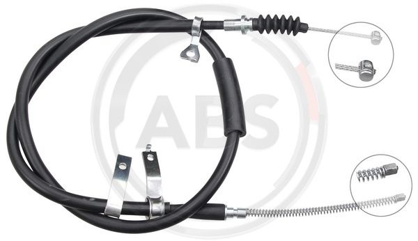 Cablu, frana de parcare dreapta (K17311 ABS) KIA