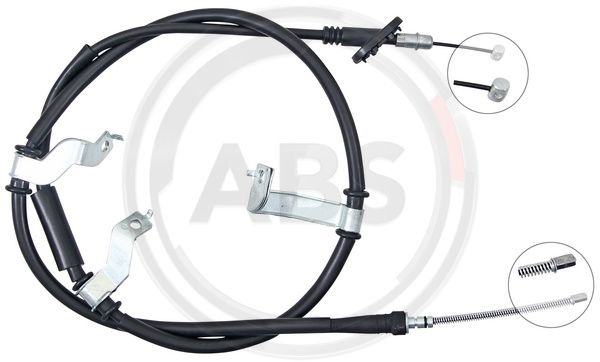 Cablu, frana de parcare dreapta (K17338 ABS) KIA
