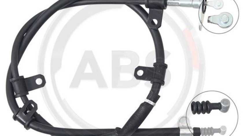 Cablu, frana de parcare dreapta (K17434 ABS) HYUNDAI