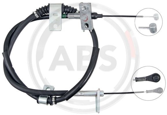 Cablu, frana de parcare dreapta (K17460 ABS) SSANGYONG