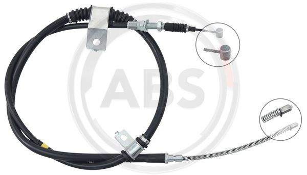 Cablu, frana de parcare dreapta (K17558 ABS) HYUNDAI