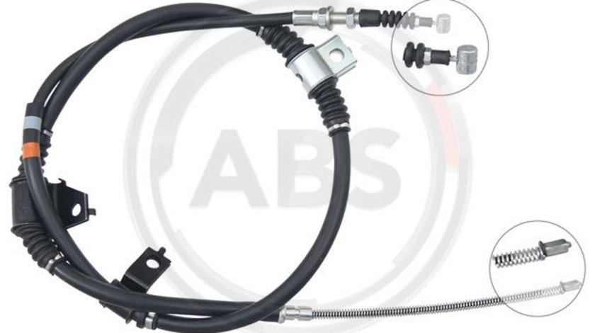 Cablu, frana de parcare dreapta (K17560 ABS) HYUNDAI
