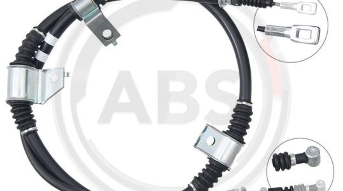 Cablu, frana de parcare dreapta (K17561 ABS) HYUNDAI