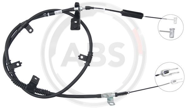 Cablu, frana de parcare dreapta (K17573 ABS) HYUNDAI