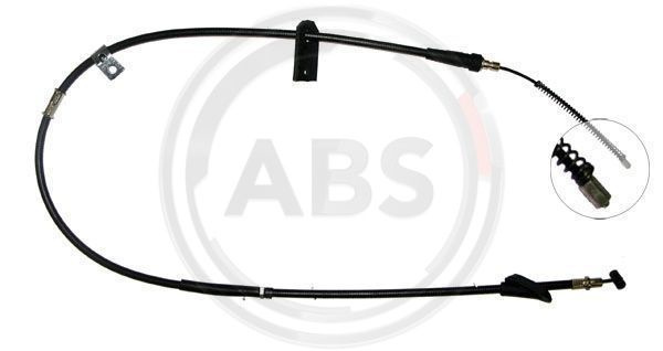 Cablu, frana de parcare dreapta (K17788 ABS) OPEL,SUZUKI,VAUXHALL