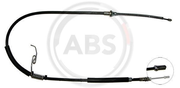 Cablu, frana de parcare dreapta (K17858 ABS) FORD
