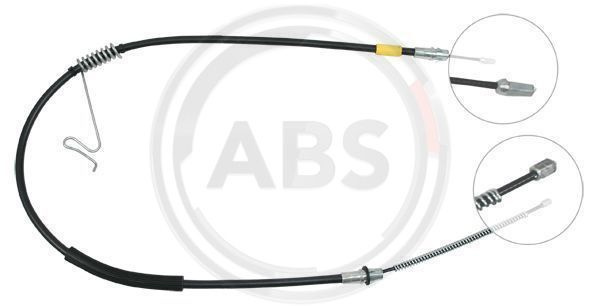Cablu, frana de parcare dreapta (K17898 ABS) FORD