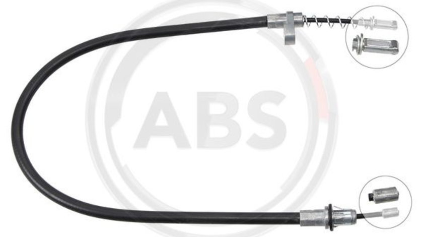 Cablu, frana de parcare dreapta (K18005 ABS) CHRYSLER,LANCIA